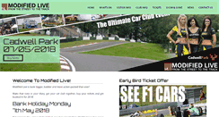 Desktop Screenshot of modifiedlive.co.uk